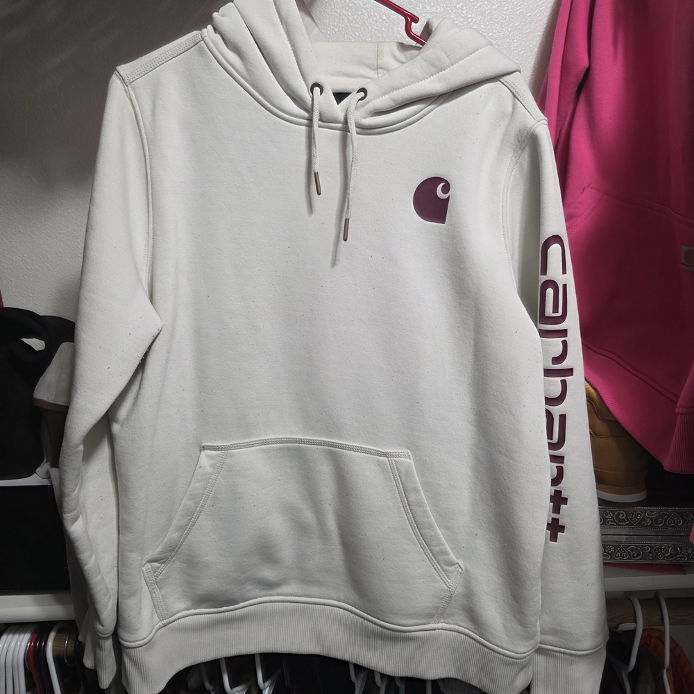 Carhartt Off-White Relaxed Fit Sweatshirt